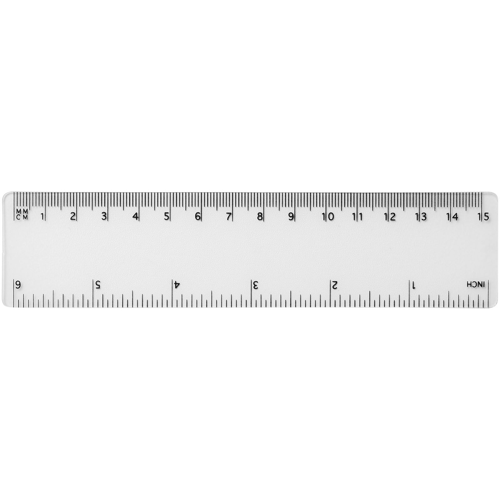 Rothko 15 cm Kunststofflineal transparent 4 Rothko 15 cm Kunststofflineal transparent – Bild 2