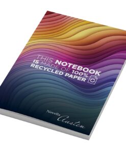 Novella Austen A5 Softcover Notizbuch aus Recyclingmaterial – 100 Blatt