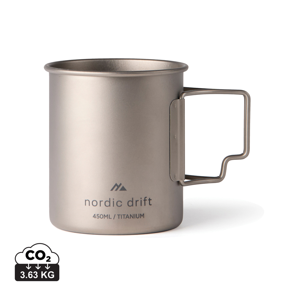 Nordic Drift Trail Ultraleichte Titan-Becher 450ml 3 Nordic Drift Trail Ultraleichte Titan-Becher 450ml
