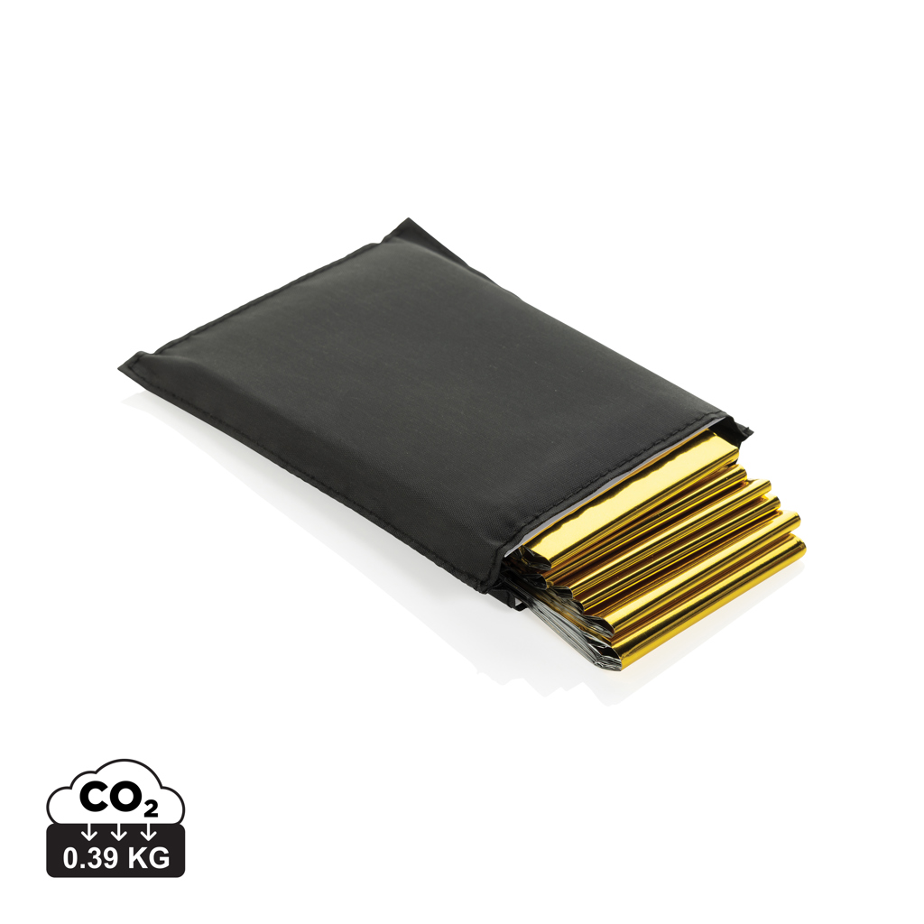 Solra-Rettungsdecke in RCS-Tasche aus recyceltem RPET 3 Solra-Rettungsdecke in RCS-Tasche aus recyceltem RPET