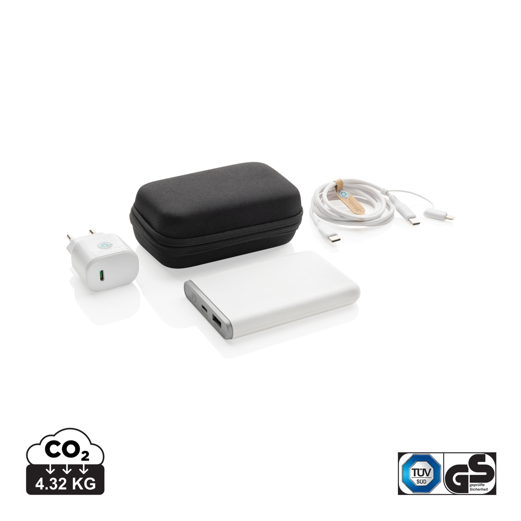 Surge 3-tlg. 20W Type-C Ladeset aus RCS recyceltem PET 3 Surge 3-tlg. 20W Type-C Ladeset aus RCS recyceltem PET