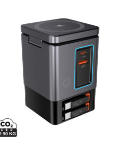 Urban Vitamin Sacramento 105W GaN Charger mit einz. Kabeln