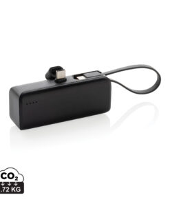 Powerlink 3000mah Powerbank aus RCS rPlastic mit USB-C Kabel