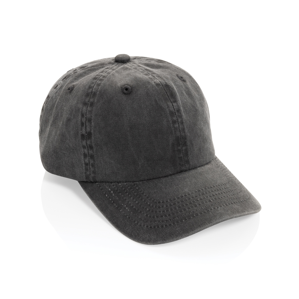 BEAU AWARE™ Washed 6-Panel Kappe aus 270gr/m² Baumwolltwill 4 BEAU AWARE™ Washed 6-Panel Kappe aus 270gr/m² Baumwolltwill – Bild 2
