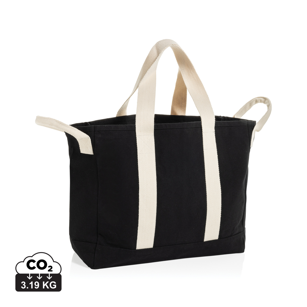 BEAU AWARE™ Strandtasche aus 400gr/m² recyceltem Canvas 3 BEAU AWARE™ Strandtasche aus 400gr/m² recyceltem Canvas