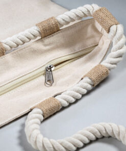 Strandtasche Canvas 280g/m² MAKENKE Beige 15 mo2805 13 ambiant