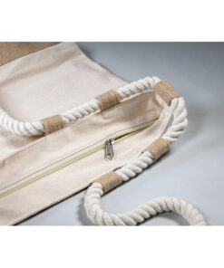 Strandtasche Canvas 280g/m² MAKENKE Beige 11 mo2805 13 back