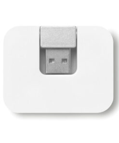 4 Port USB Hub SQUARE Weiß 8 mo8930 06b