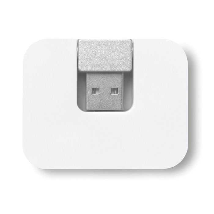 4 Port USB Hub SQUARE Weiß 5 4 Port USB Hub SQUARE Weiß – Bild 3