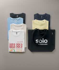 Das SOL'S-T-Shirt-Musterpaket.