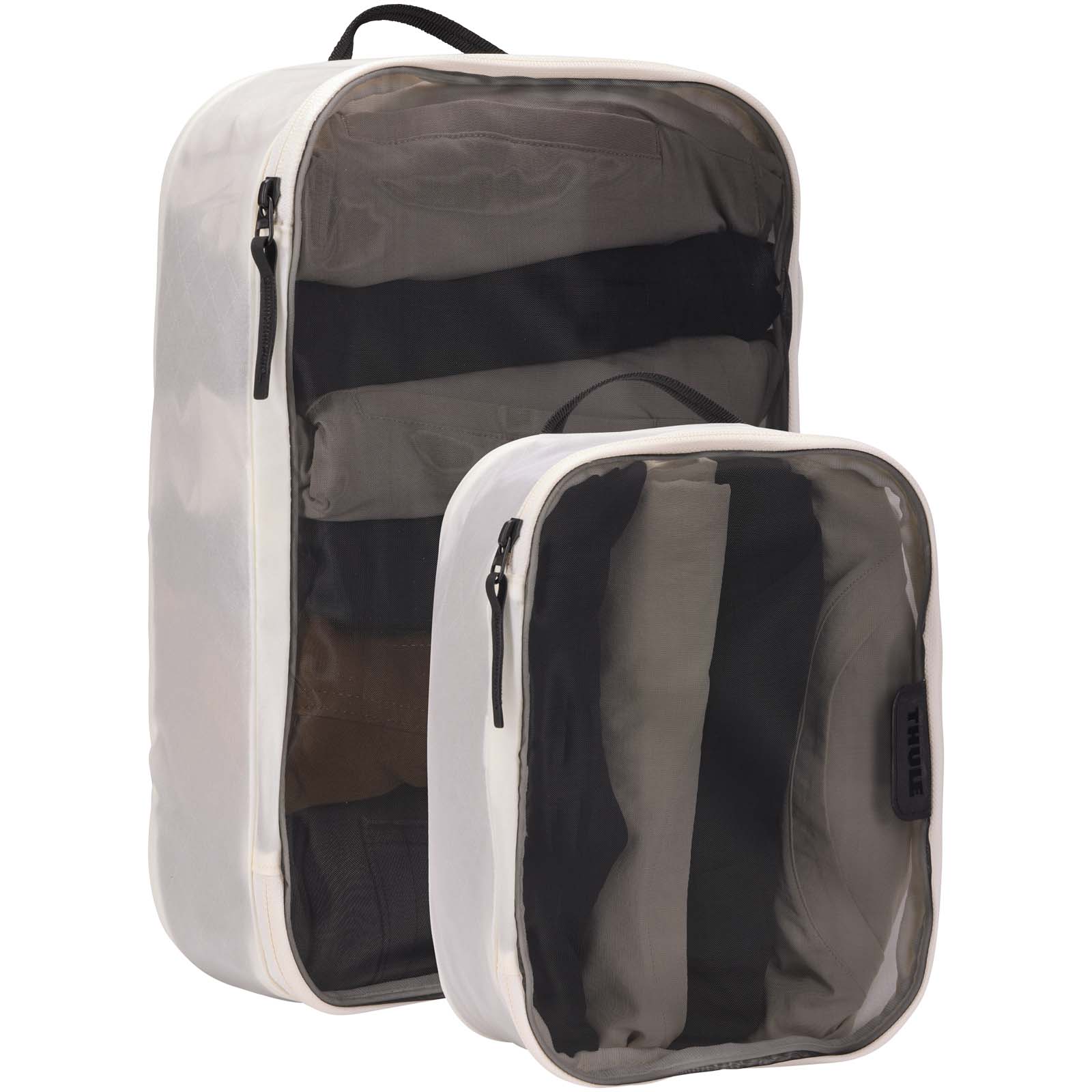 Thule 2 teiliges Packwürfelset aus recyceltem Material weiss 6 Thule 2 teiliges Packwürfelset aus recyceltem Material weiss – Bild 4