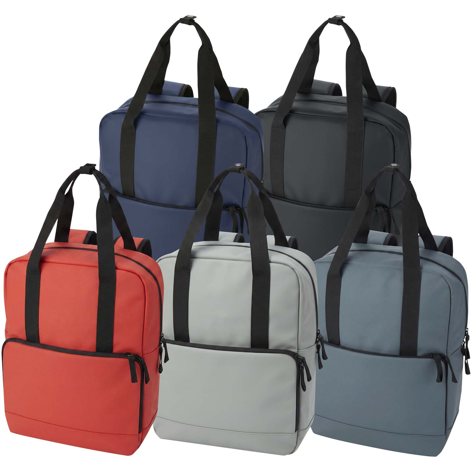 Resi Plus GRS recycelte Rucksackkühltasche 18L schwarz 9 Resi Plus GRS recycelte Rucksackkühltasche 18L schwarz – Bild 7