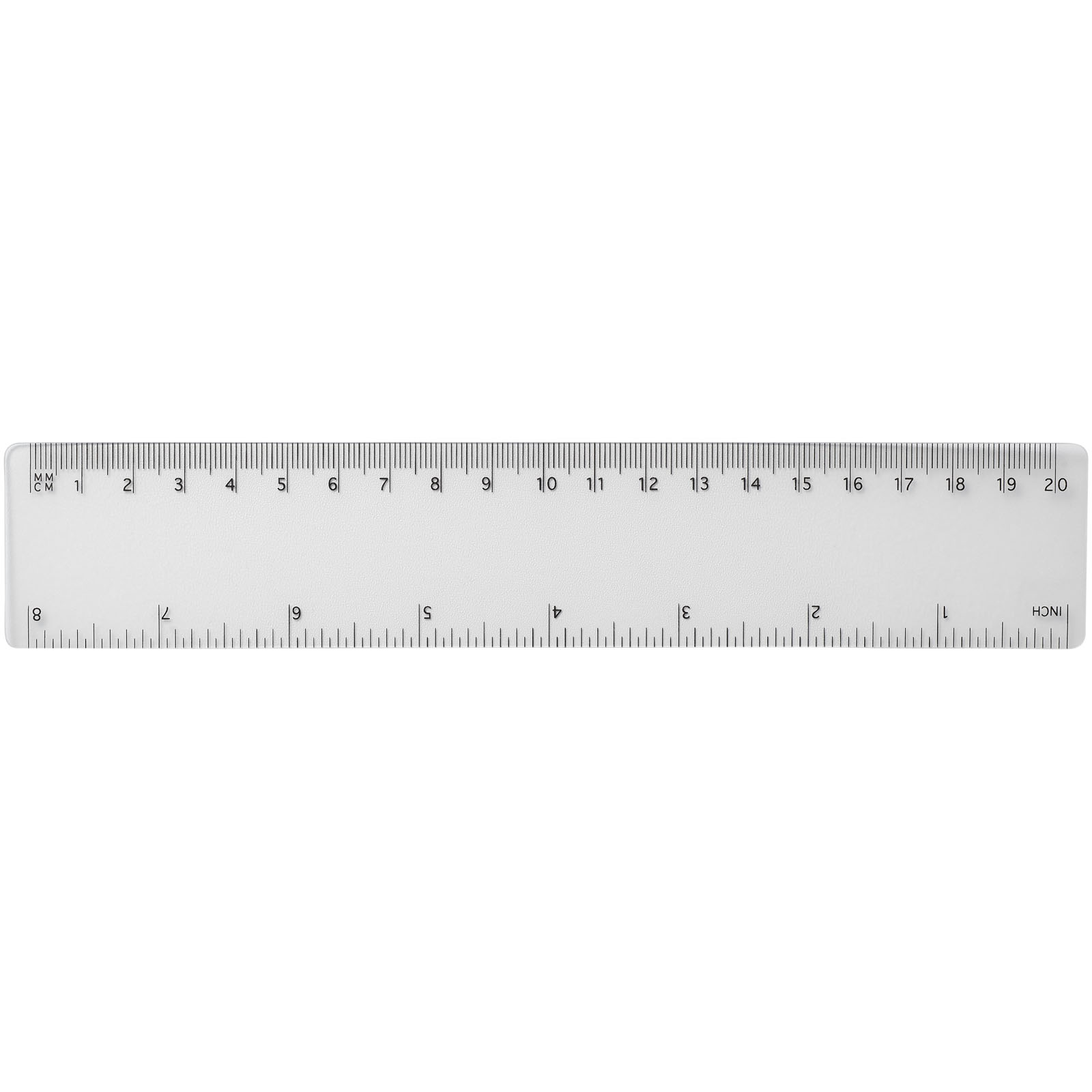 Rothko 20 cm Kunststofflineal transparent 4 Rothko 20 cm Kunststofflineal transparent – Bild 2