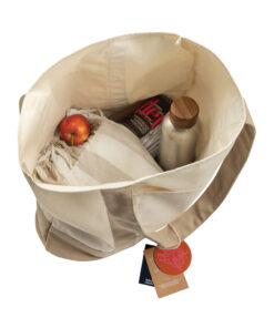 SHOP LOCAL AWARE™ Tasche aus recycelter Baumwolle – Bild 4