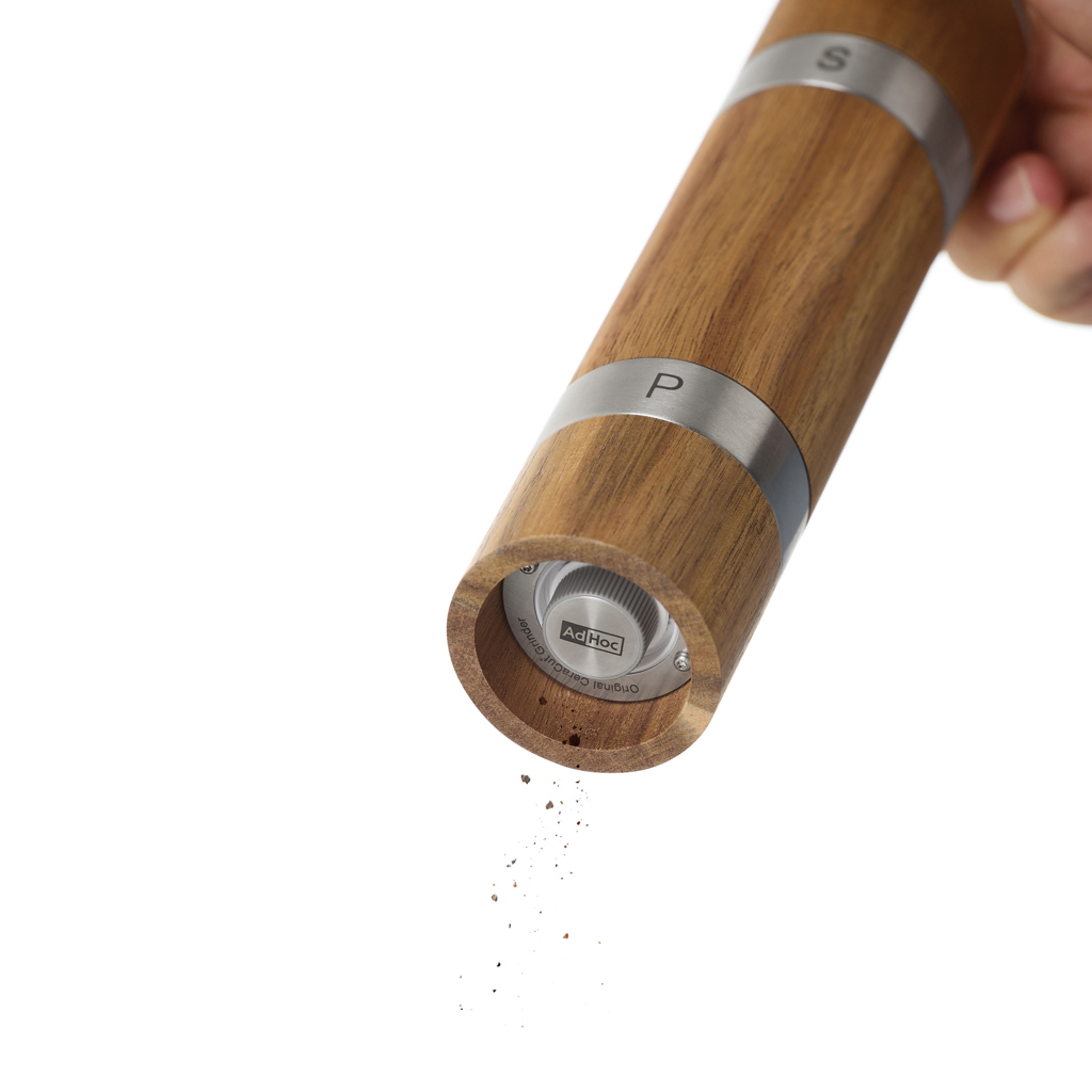 AdHoc Duomill Doppelmühle für Pfeffer und Salz 5 AdHoc Duomill Doppelmühle für Pfeffer und Salz – Bild 3