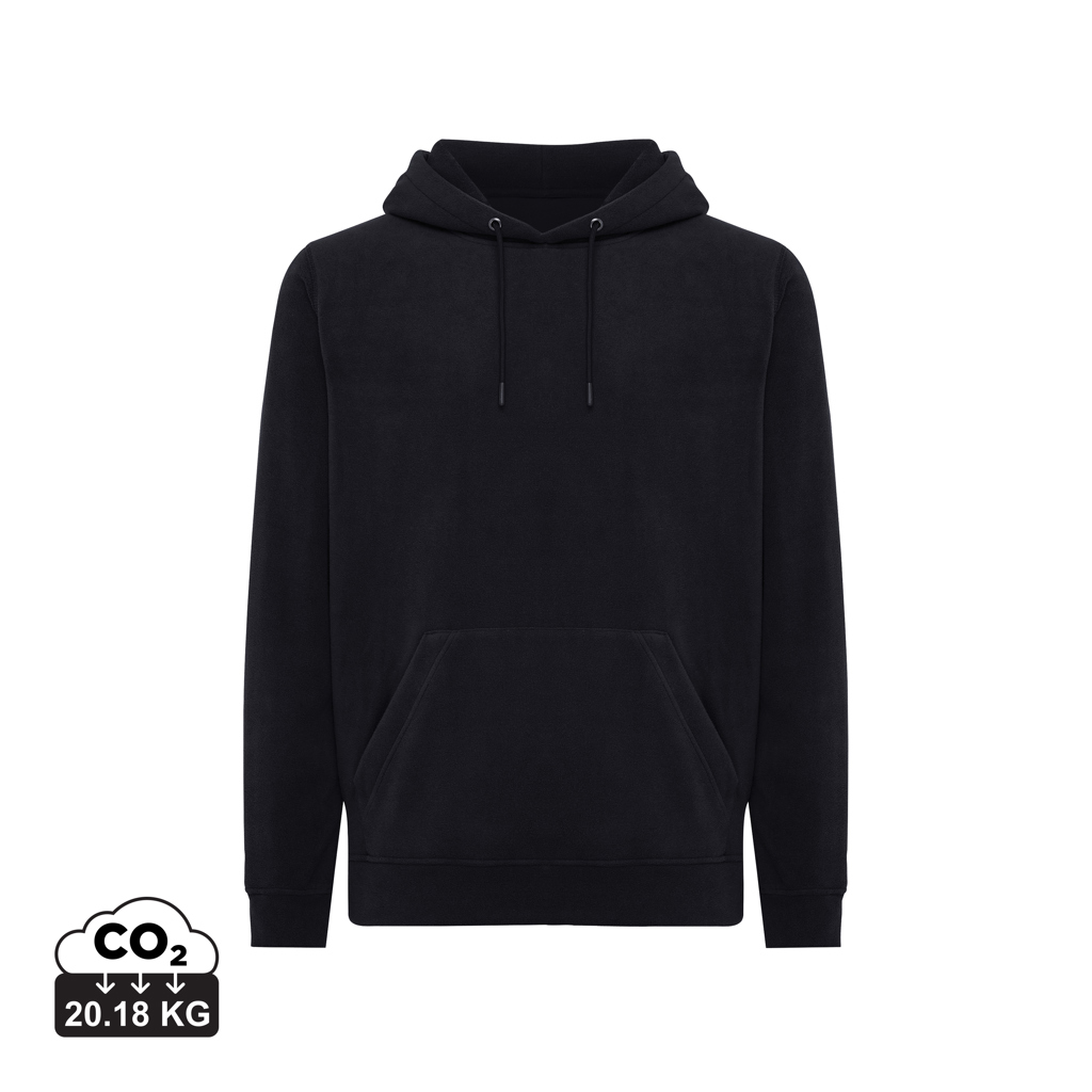 IQONIQ Trivor Mikrofleece-Kapuzen-Pulli aus recyc. Polyester 3 IQONIQ Trivor Mikrofleece-Kapuzen-Pulli aus recyc. Polyester