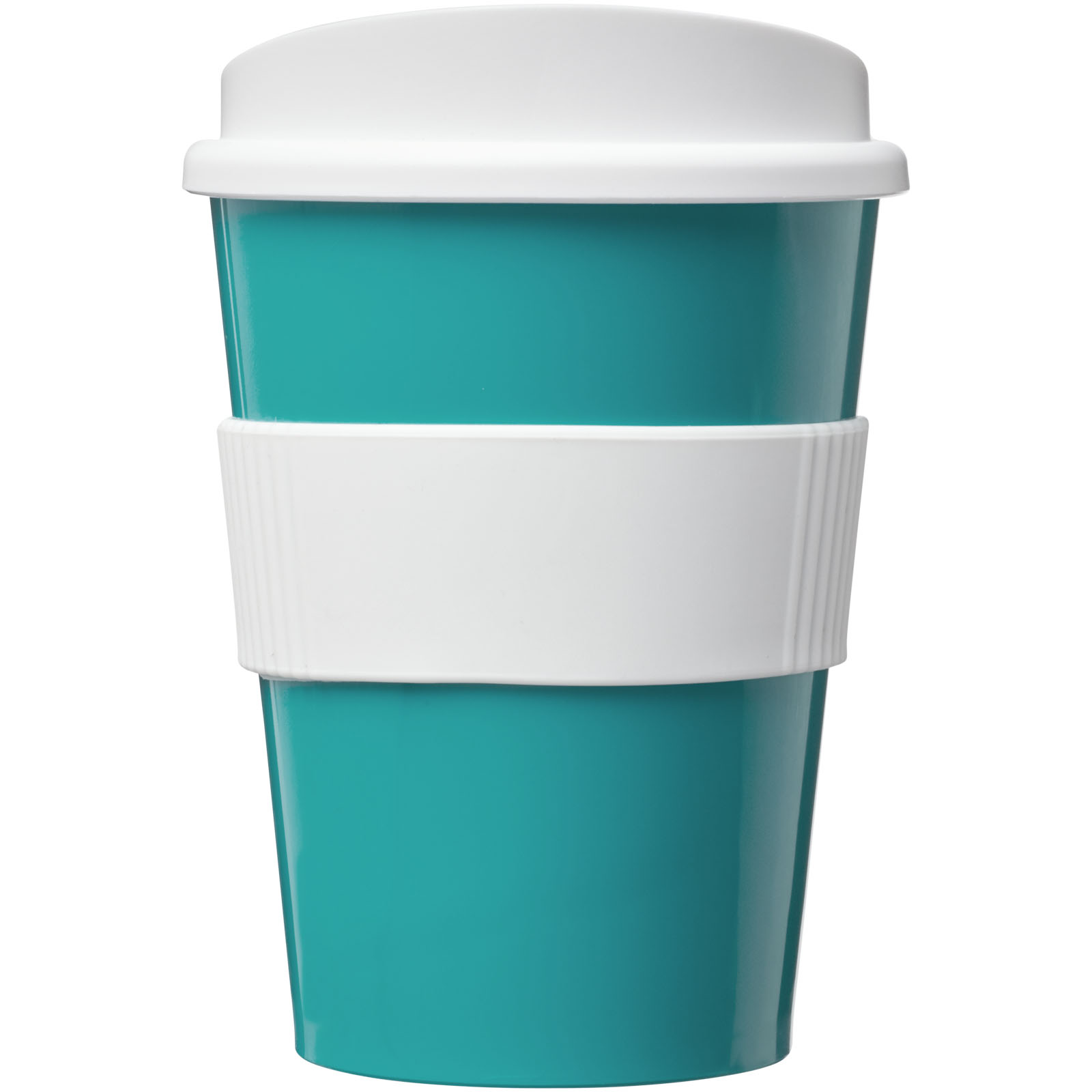 Americano® Medio 300 ml Becher mit Schutzring aquablau / weiss 4 Americano® Medio 300 ml Becher mit Schutzring aquablau / weiss – Bild 2