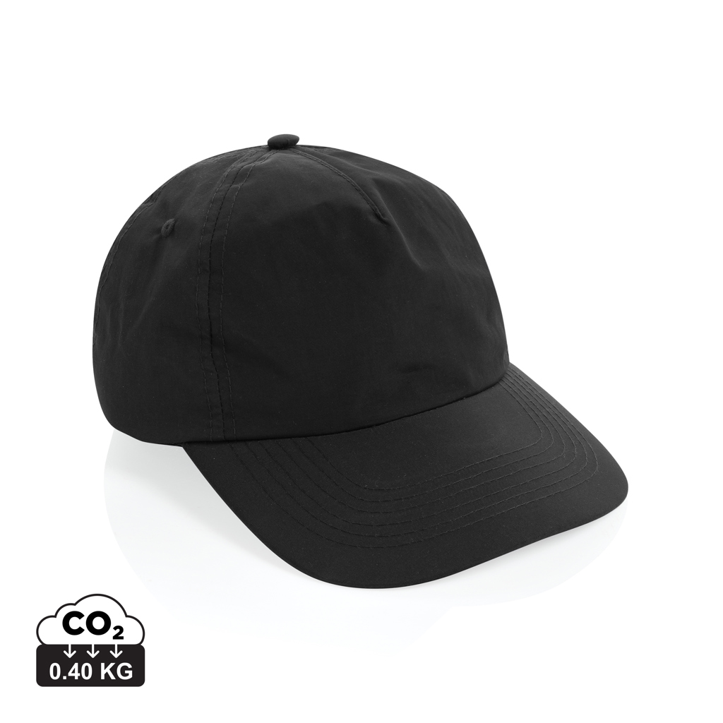 KENTO URBAN RCS 5-Panel-Cap aus RCS recyceltem Nylon 3 KENTO URBAN RCS 5-Panel-Cap aus RCS recyceltem Nylon
