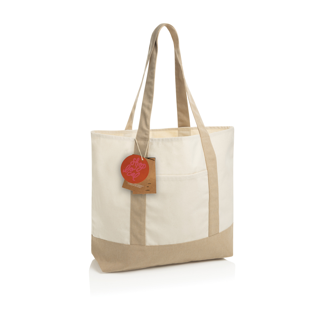 SHOP LOCAL AWARE™ Tasche aus recycelter Baumwolle 4 SHOP LOCAL AWARE™ Tasche aus recycelter Baumwolle – Bild 2