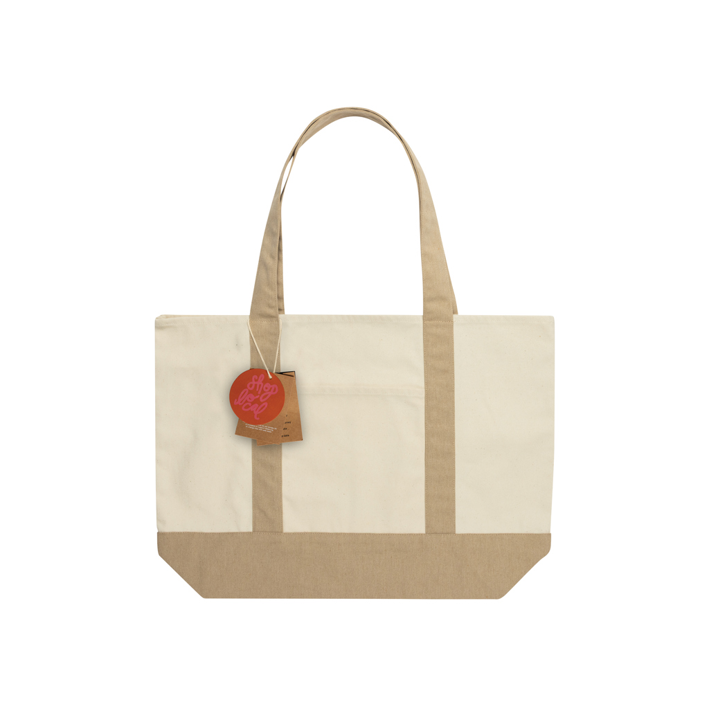 SHOP LOCAL AWARE™ Tasche aus recycelter Baumwolle 5 SHOP LOCAL AWARE™ Tasche aus recycelter Baumwolle – Bild 3