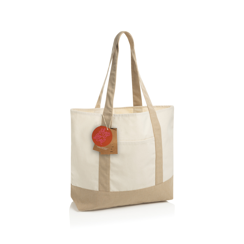 SHOP LOCAL AWARE™ Tasche aus recycelter Baumwolle 3 SHOP LOCAL AWARE™ Tasche aus recycelter Baumwolle