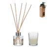Raumduft & Kerzen Set GINGLE Beige 1 Raumduft & Kerzen Set
