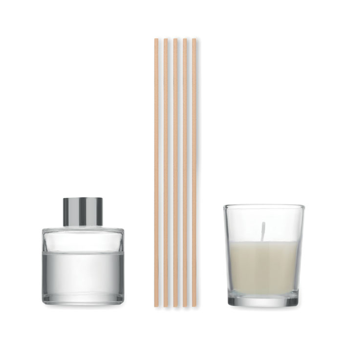 Raumduft & Kerzen Set GINGLE Beige 7 Raumduft & Kerzen Set GINGLE Beige – Bild 5