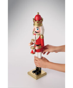 Große Nussknacker-Figur SUPER JOLY Rot 9 Große Nussknacker-Figur SUPER JOLY Rot – Bild 2
