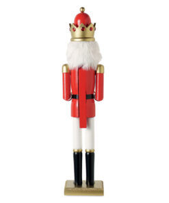 Große Nussknacker-Figur SUPER JOLY Rot 11 Große Nussknacker-Figur SUPER JOLY Rot – Bild 4