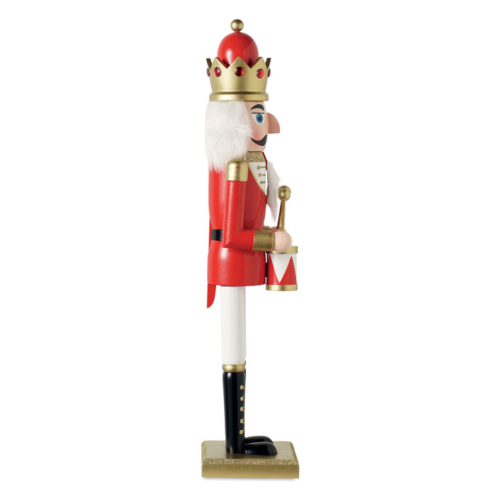 Große Nussknacker-Figur SUPER JOLY Rot 8 Große Nussknacker-Figur SUPER JOLY Rot – Bild 6