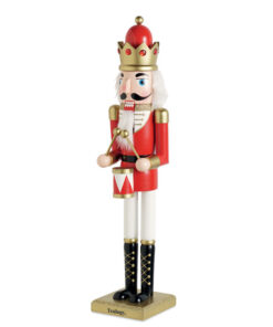 Große Nussknacker-Figur SUPER JOLY Rot 12 Große Nussknacker-Figur SUPER JOLY Rot – Bild 5