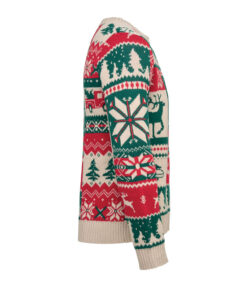 Weihnachtspullover S-M SHIMIS Beige 11 Weihnachtspullover S-M SHIMIS Beige – Bild 2