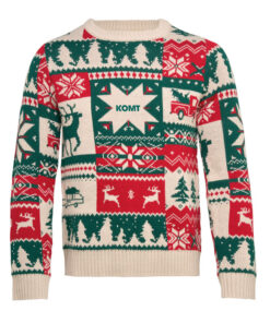 Weihnachtspullover S-M SHIMIS Beige 14 Weihnachtspullover S-M SHIMIS Beige – Bild 5