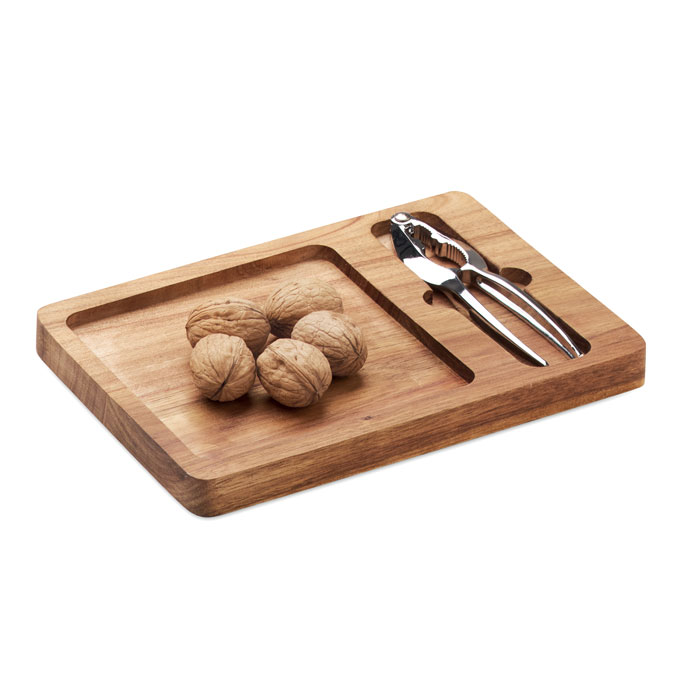 Nussknacker-Set NUTPLATE Holz 4 Nussknacker-Set NUTPLATE Holz – Bild 2