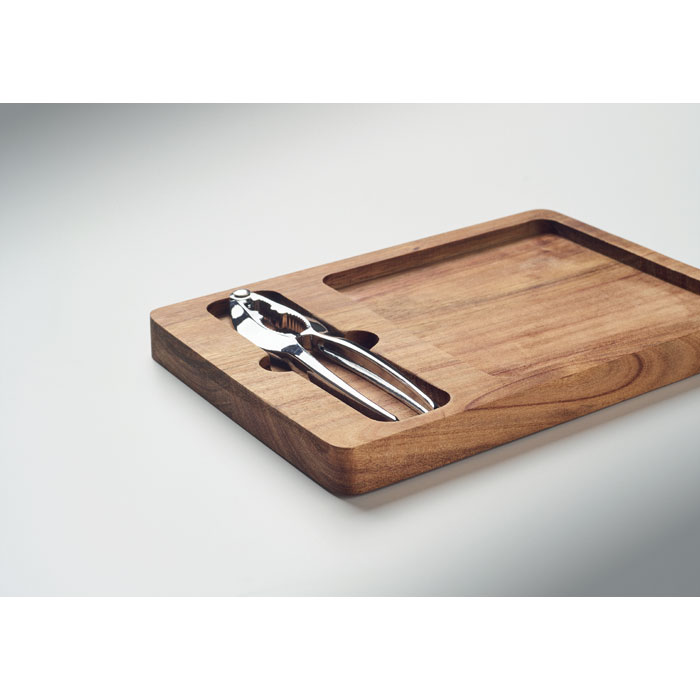 Nussknacker-Set NUTPLATE Holz 5 Nussknacker-Set NUTPLATE Holz – Bild 3