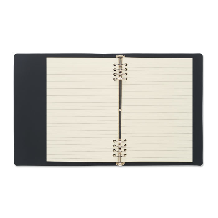 DIN A5 PU-Notizbuch SPIRABLE Schwarz 5 DIN A5 PU-Notizbuch SPIRABLE Schwarz – Bild 3