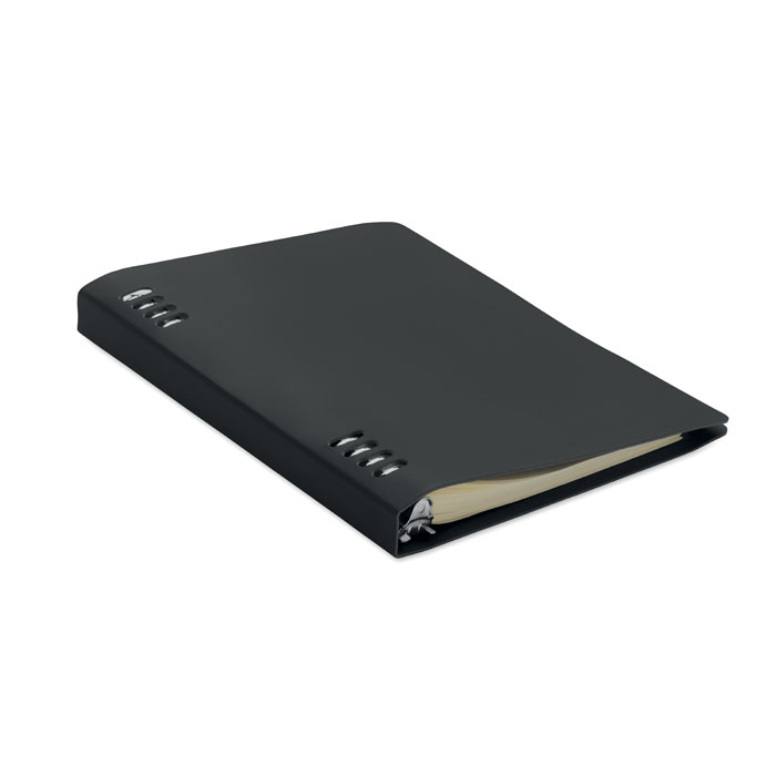 DIN A5 PU-Notizbuch SPIRABLE Schwarz 3 DIN A5 PU-Notizbuch