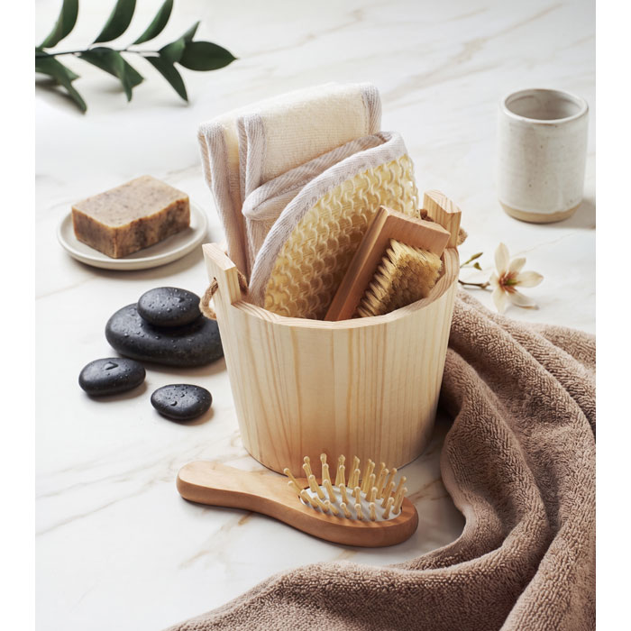 Bade-Set SELFCARE Holz 6 Bade-Set SELFCARE Holz – Bild 4