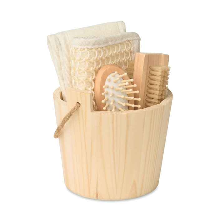 Bade-Set SELFCARE Holz 4 Bade-Set SELFCARE Holz – Bild 2