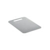 Schneidebrett Edelstahl S PLATI Silber 2 Schneidebrett Edelstahl S