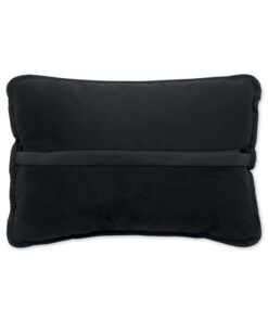 Kissen aus Wildleder-Imitat SUICUSH Schwarz – Bild 5