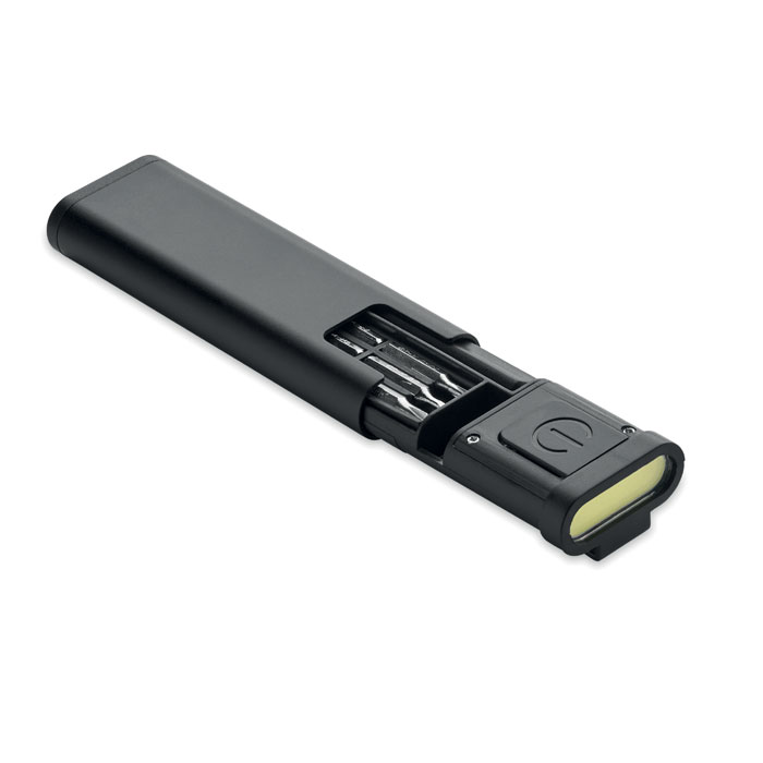 Multifunktionale COB-Leuchte SCRUDRIVE Schwarz 3 Multifunktionale COB-Leuchte