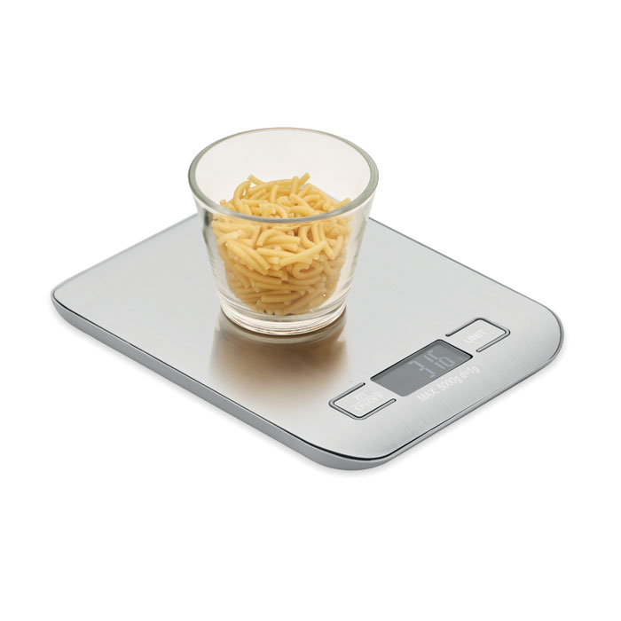 Digitale Küchenwaage 5kg SCALE IT Silber 4 Digitale Küchenwaage 5kg SCALE IT Silber – Bild 2