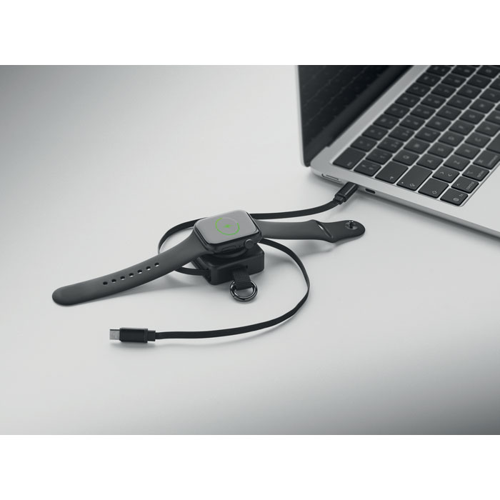 Einziehbares 100W-Typ-C-Kabel SKILFUL Schwarz 9 Einziehbares 100W-Typ-C-Kabel SKILFUL Schwarz – Bild 7