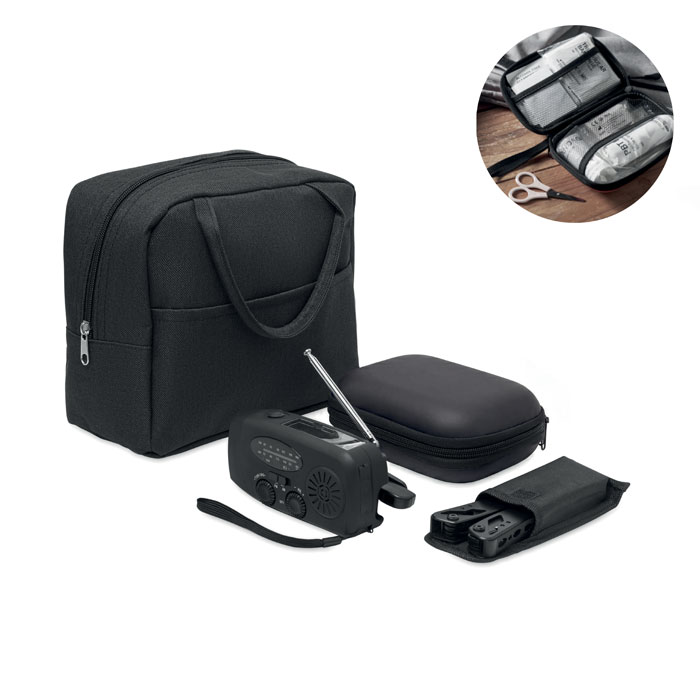 Notfall-Set SAFENEST Schwarz 4 Notfall-Set SAFENEST Schwarz – Bild 2
