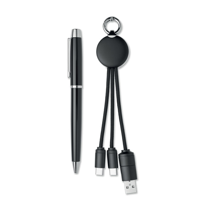Geschenkset 2-teilig INTWOS Schwarz 6 Geschenkset 2-teilig INTWOS Schwarz – Bild 4