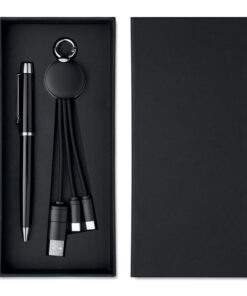 Geschenkset 2-teilig INTWOS Schwarz 12 Geschenkset 2-teilig INTWOS Schwarz – Bild 5