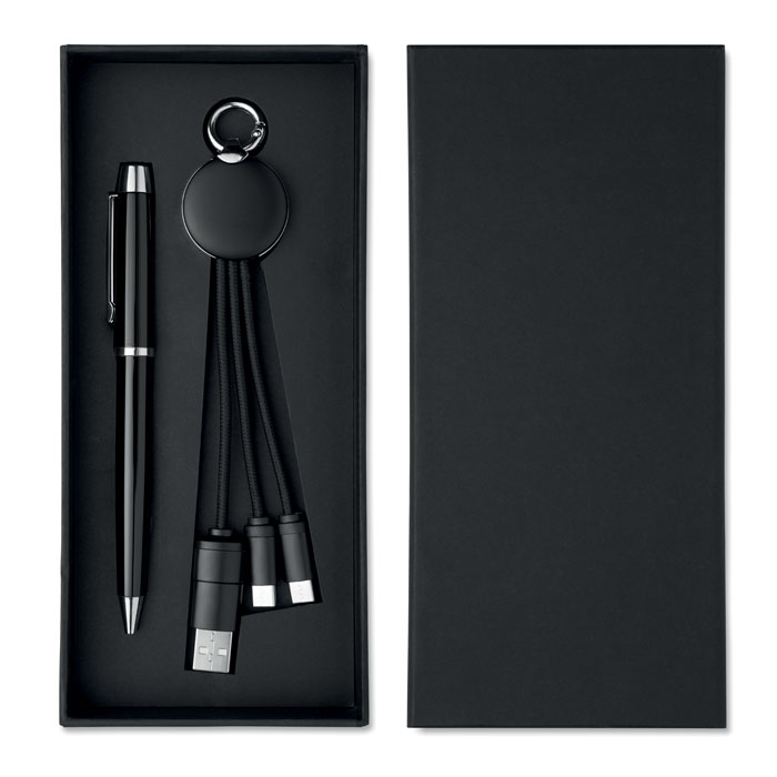 Geschenkset 2-teilig INTWOS Schwarz 7 Geschenkset 2-teilig INTWOS Schwarz – Bild 5