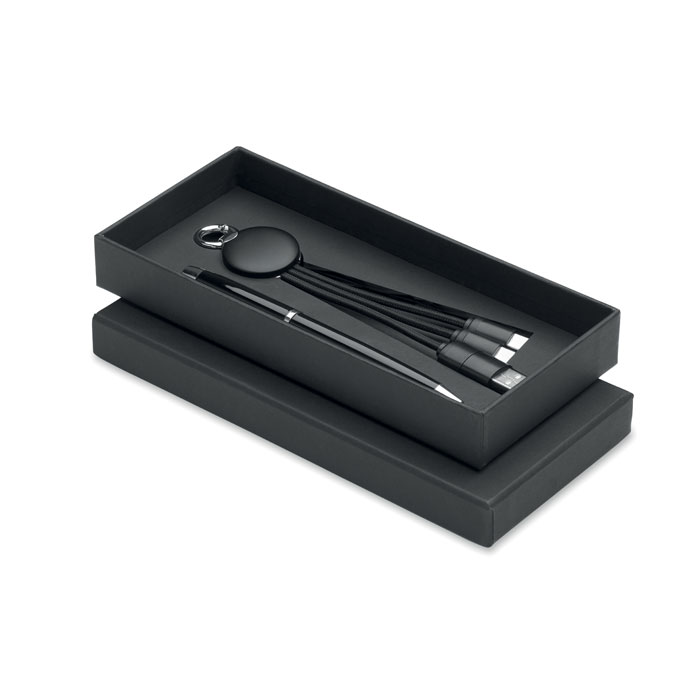 Geschenkset 2-teilig INTWOS Schwarz 3 Geschenkset 2-teilig