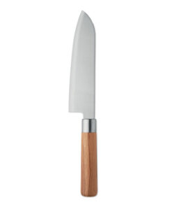 Kochmesser mit Buchenholz